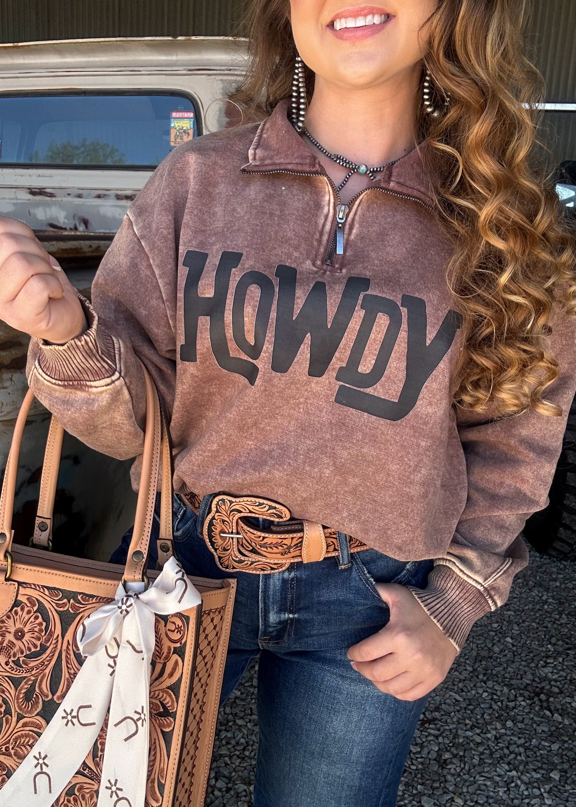 The Howdy Ride Quarter Zip
