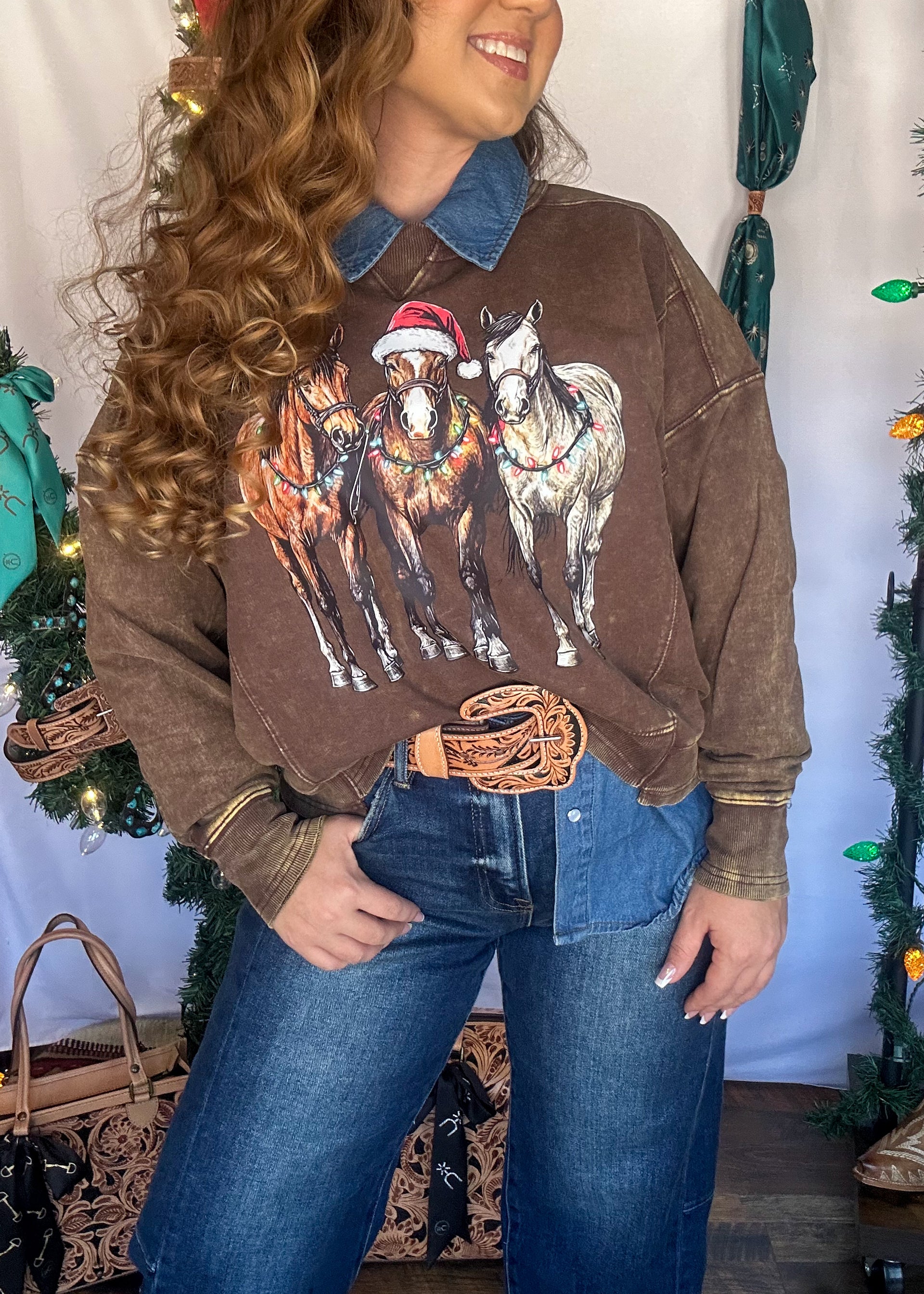 The Christmas Herd Sweatshirt