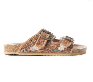 Falling Feather Sandals ~ 002