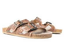 Load image into Gallery viewer, Falling Feather Sandals ~ 002
