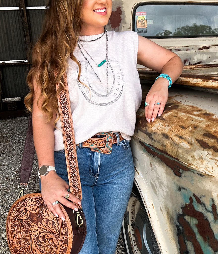 Horseshoe Sweater Tank