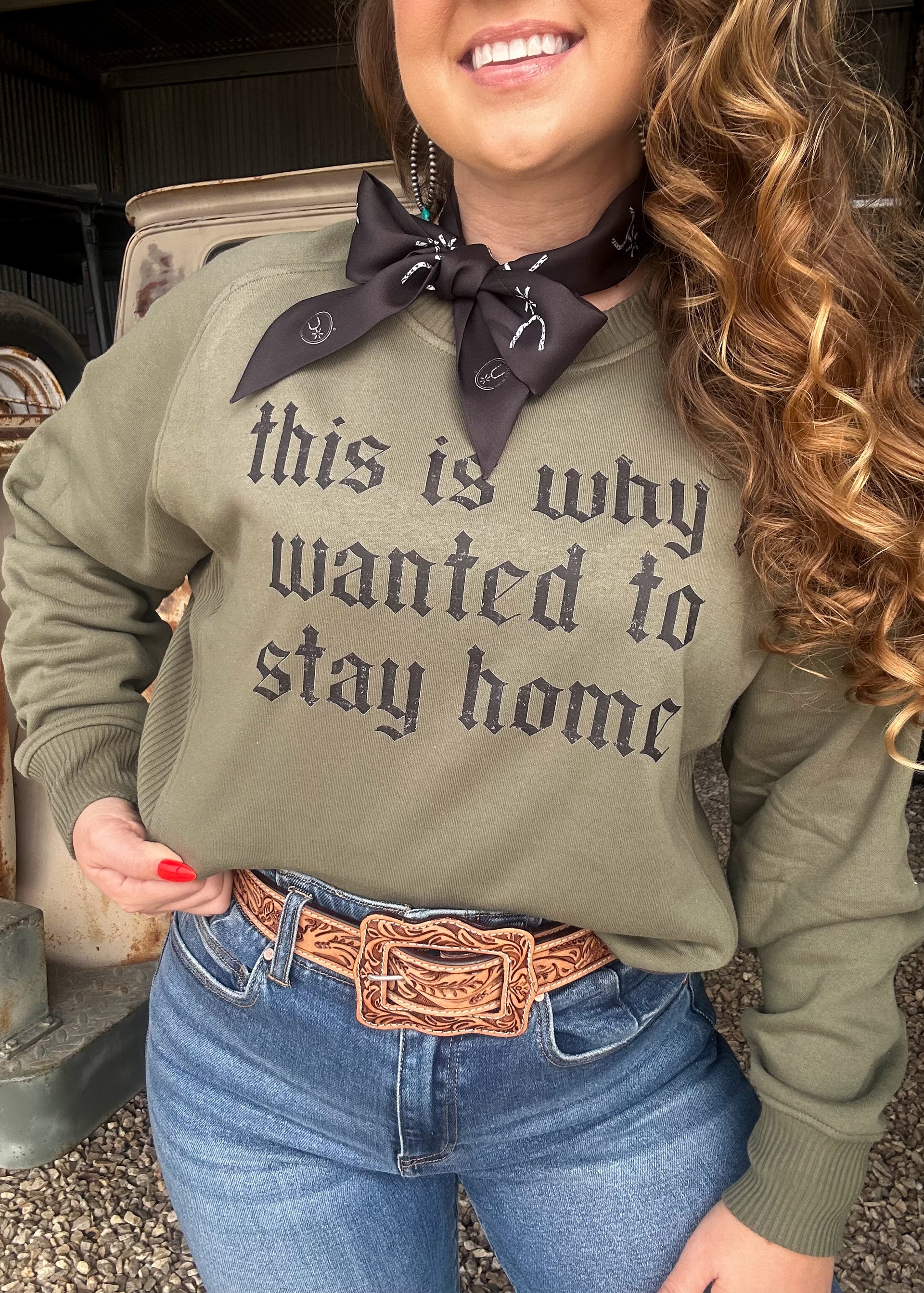 The Stay Home Crewneck Sweatshirt
