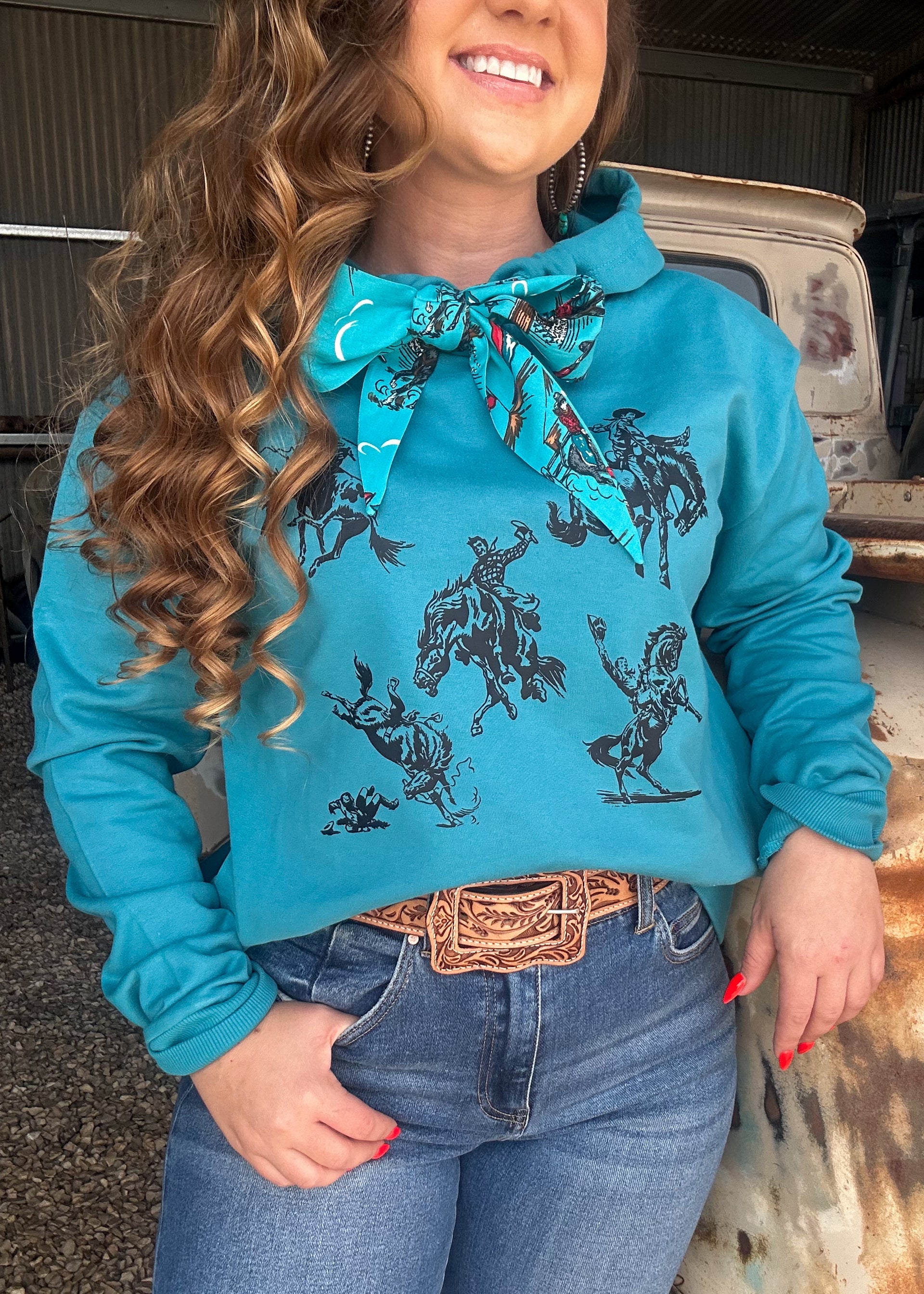 The Open Range Bronc Hoodie