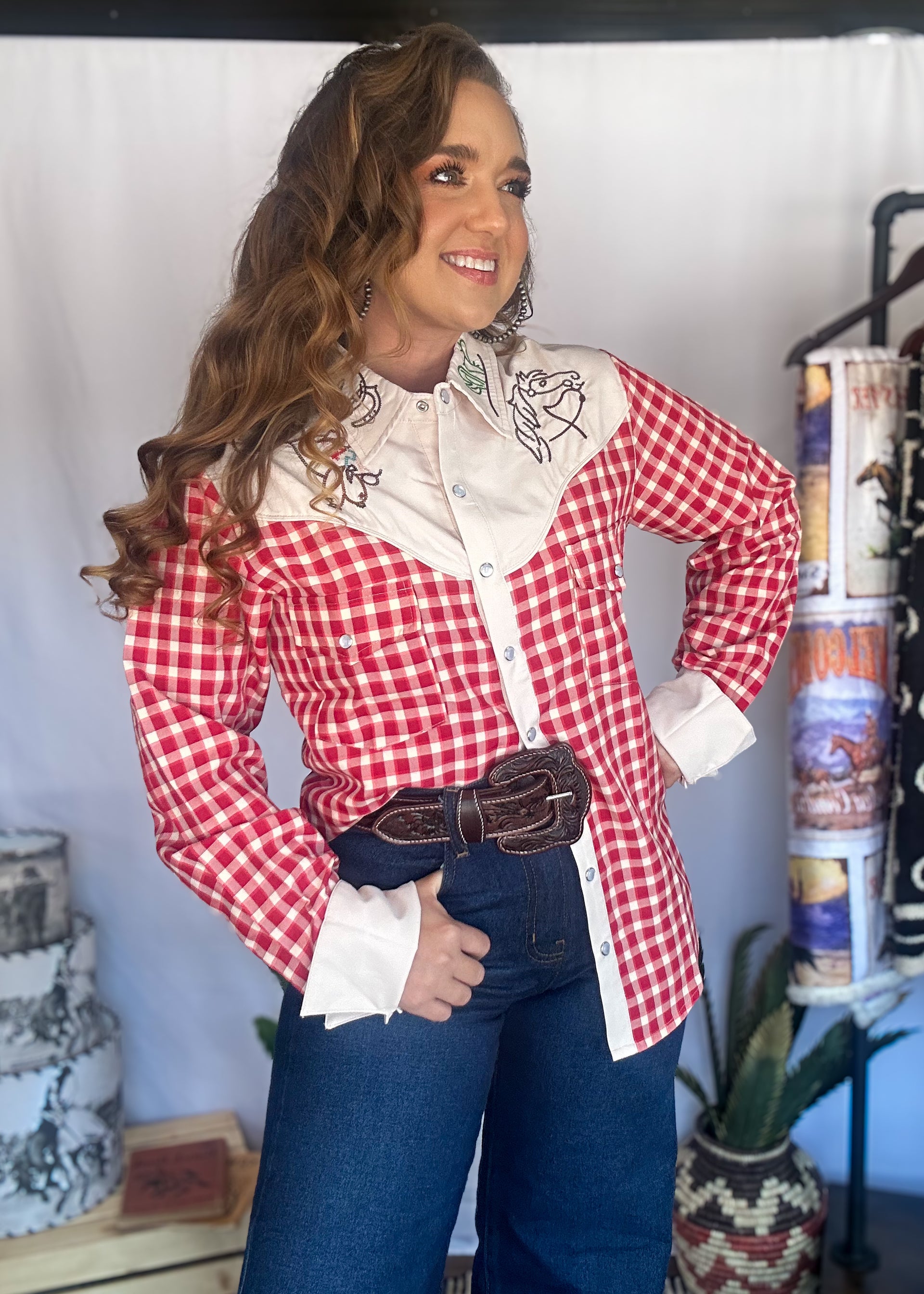 The Arena Queen Button-Down