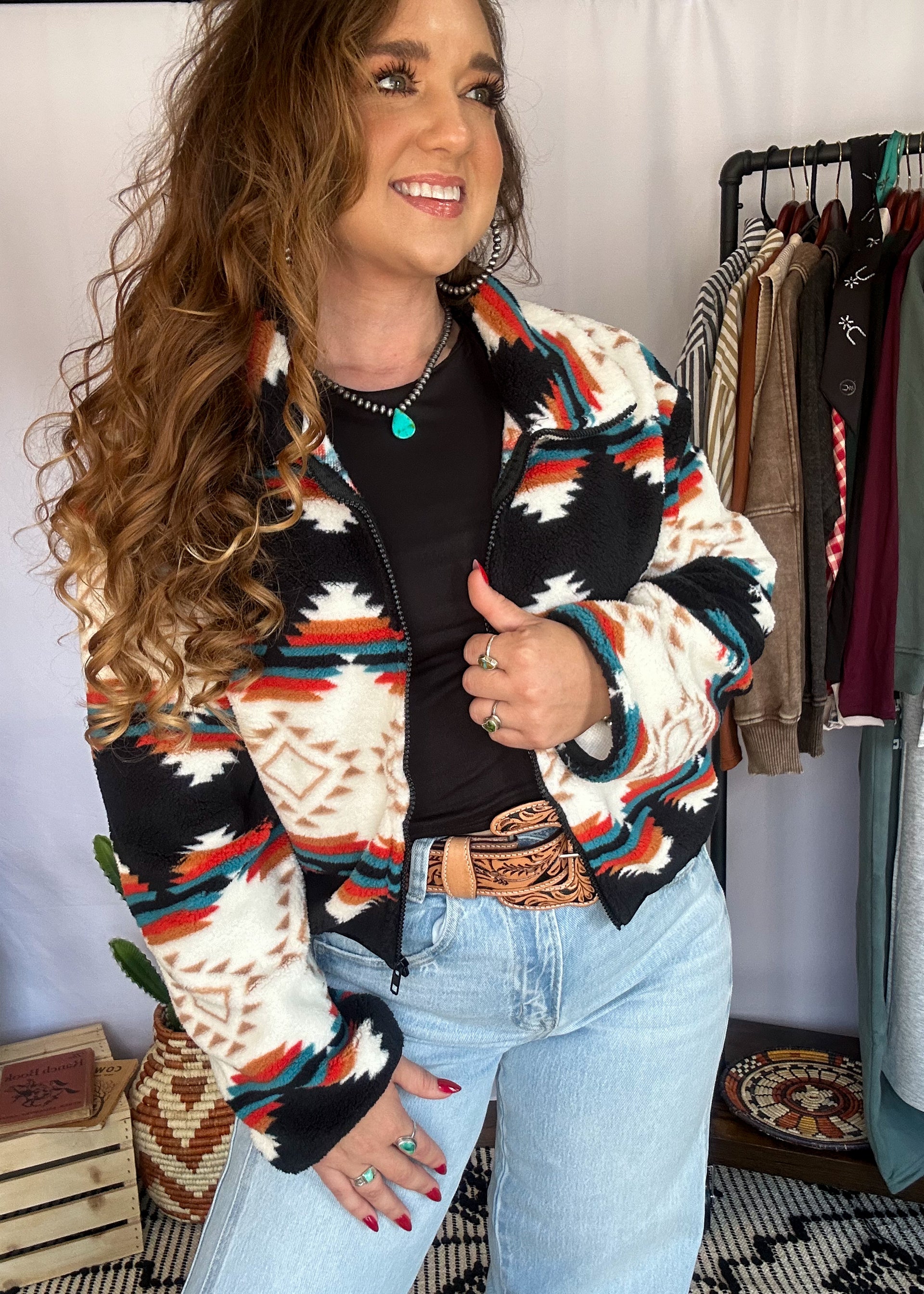 The Aztec Horizon Zip Jacket