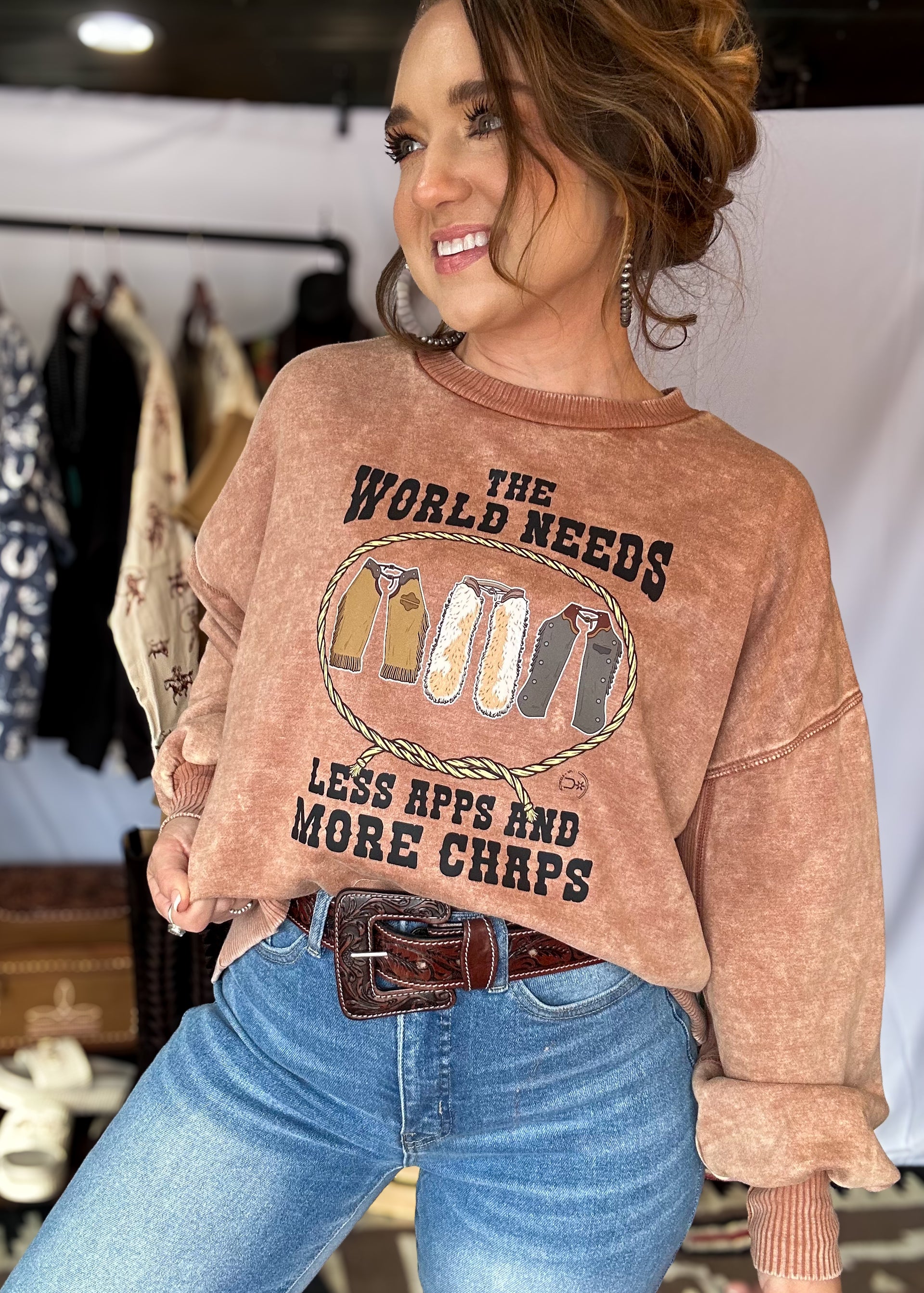 The Chaps Over Apps Sweatshirt