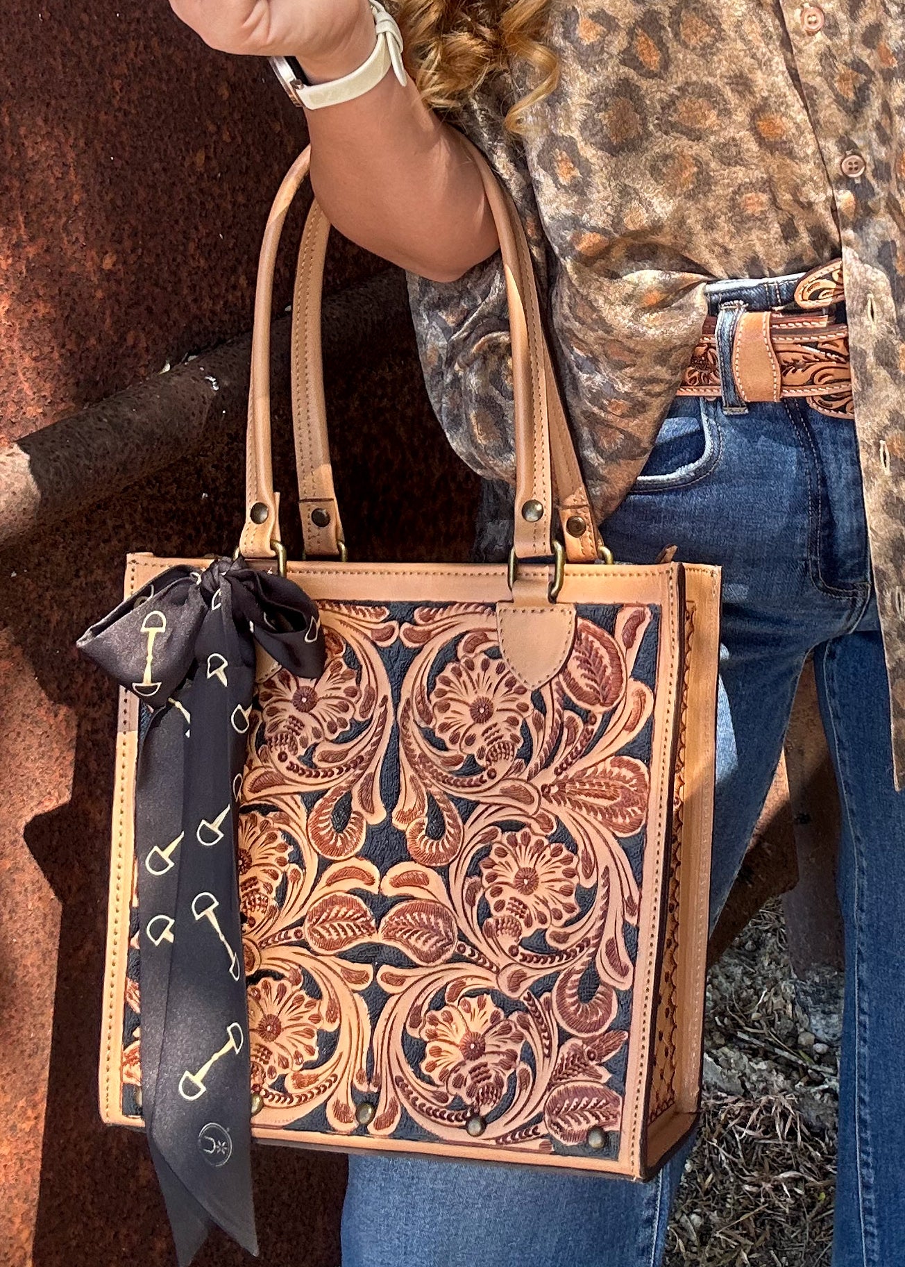 The Ranchera Rose Tote