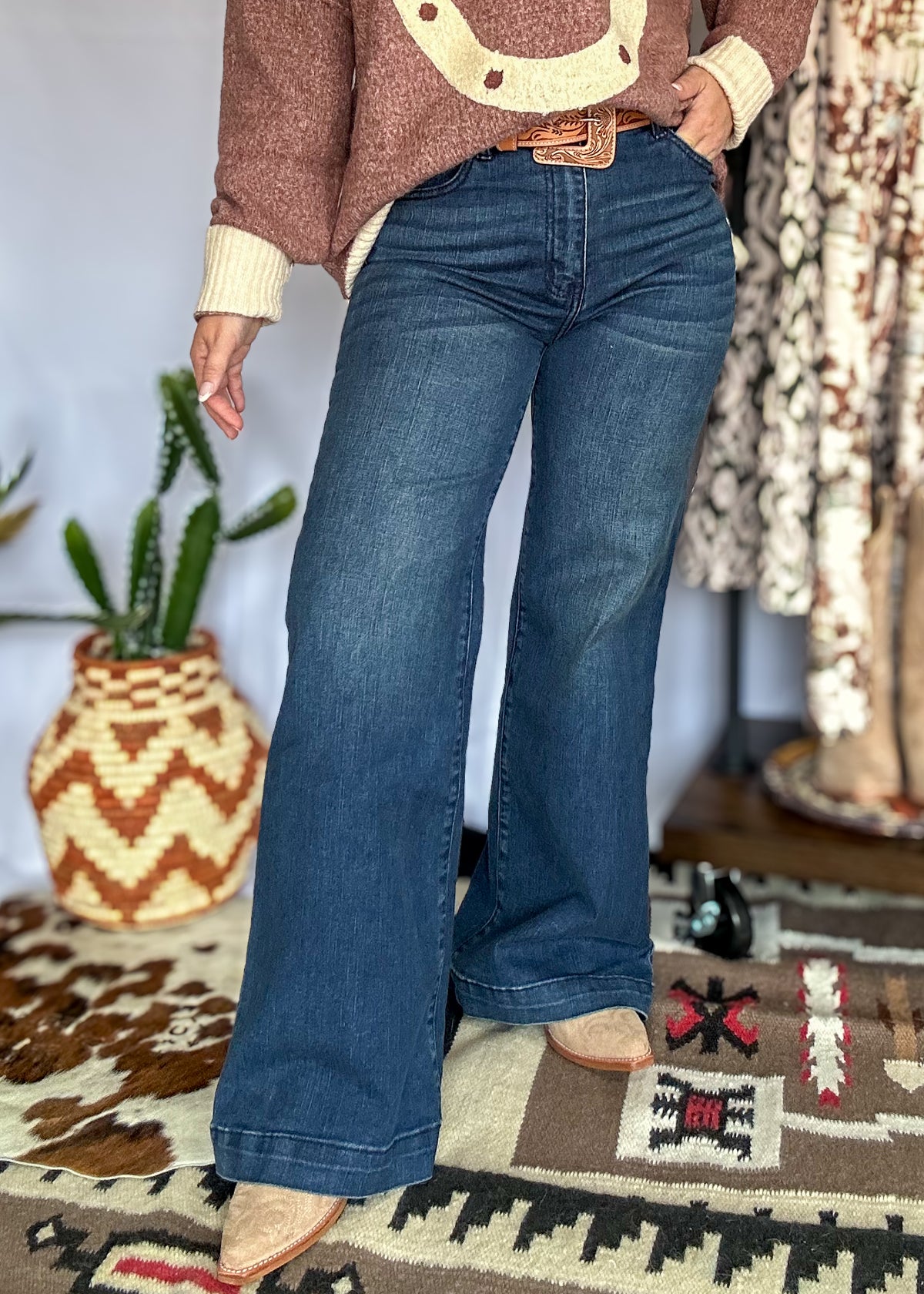 The Rodeo Range Wide-Leg Jeans