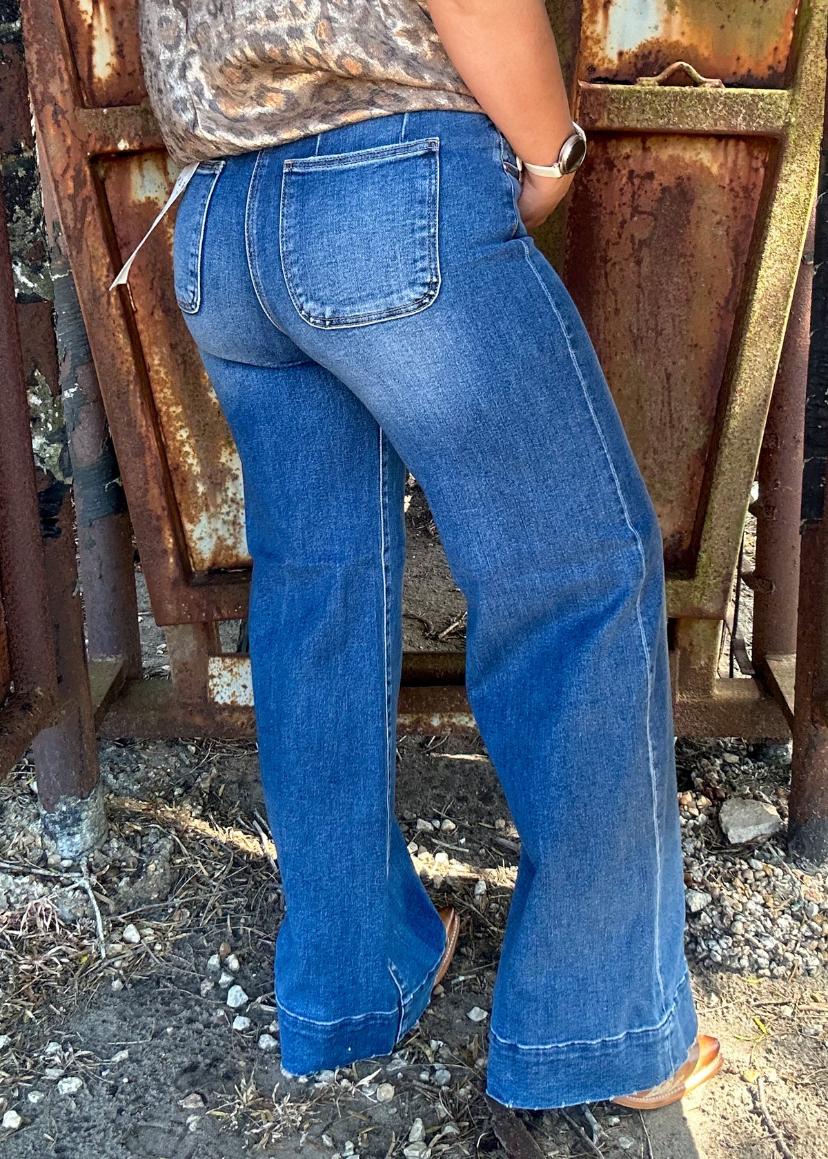 The Rustler High Rise Wide Jeans