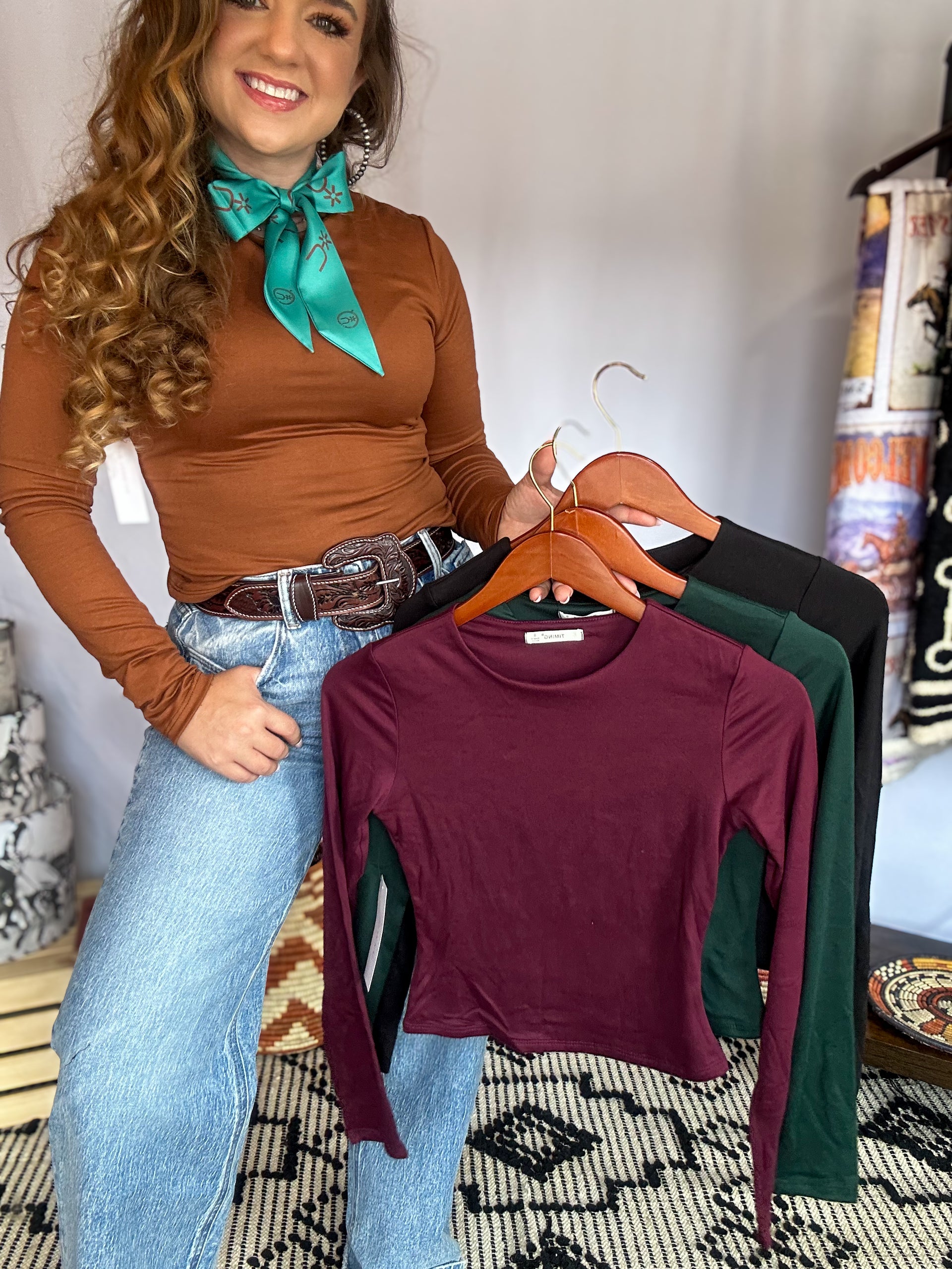 The Western Skims Knit Top