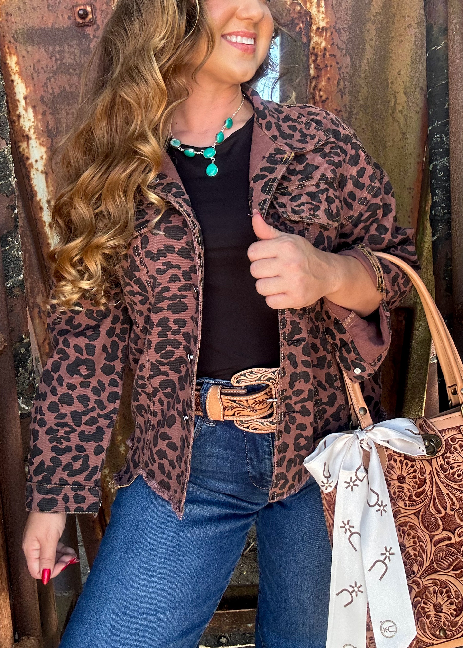 The Wild Canyon Leopard Jacket