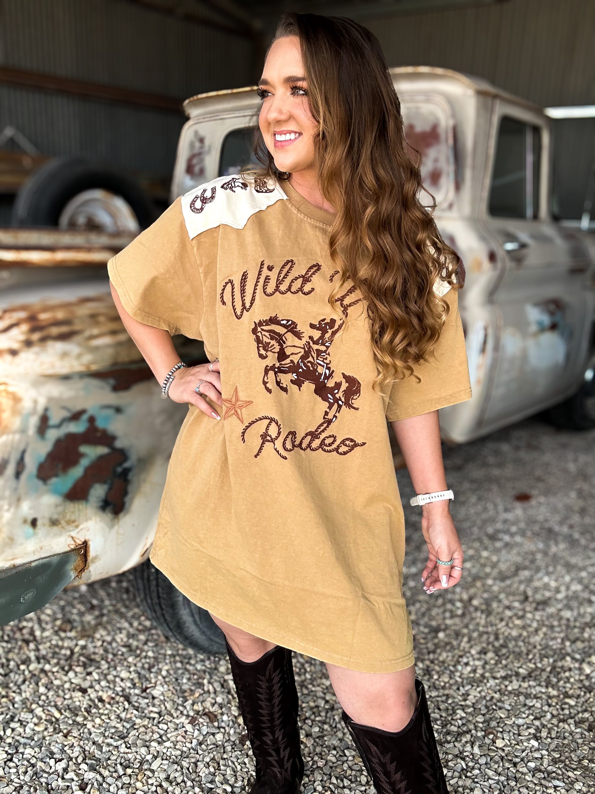 The Wild Rodeo Tee Dress