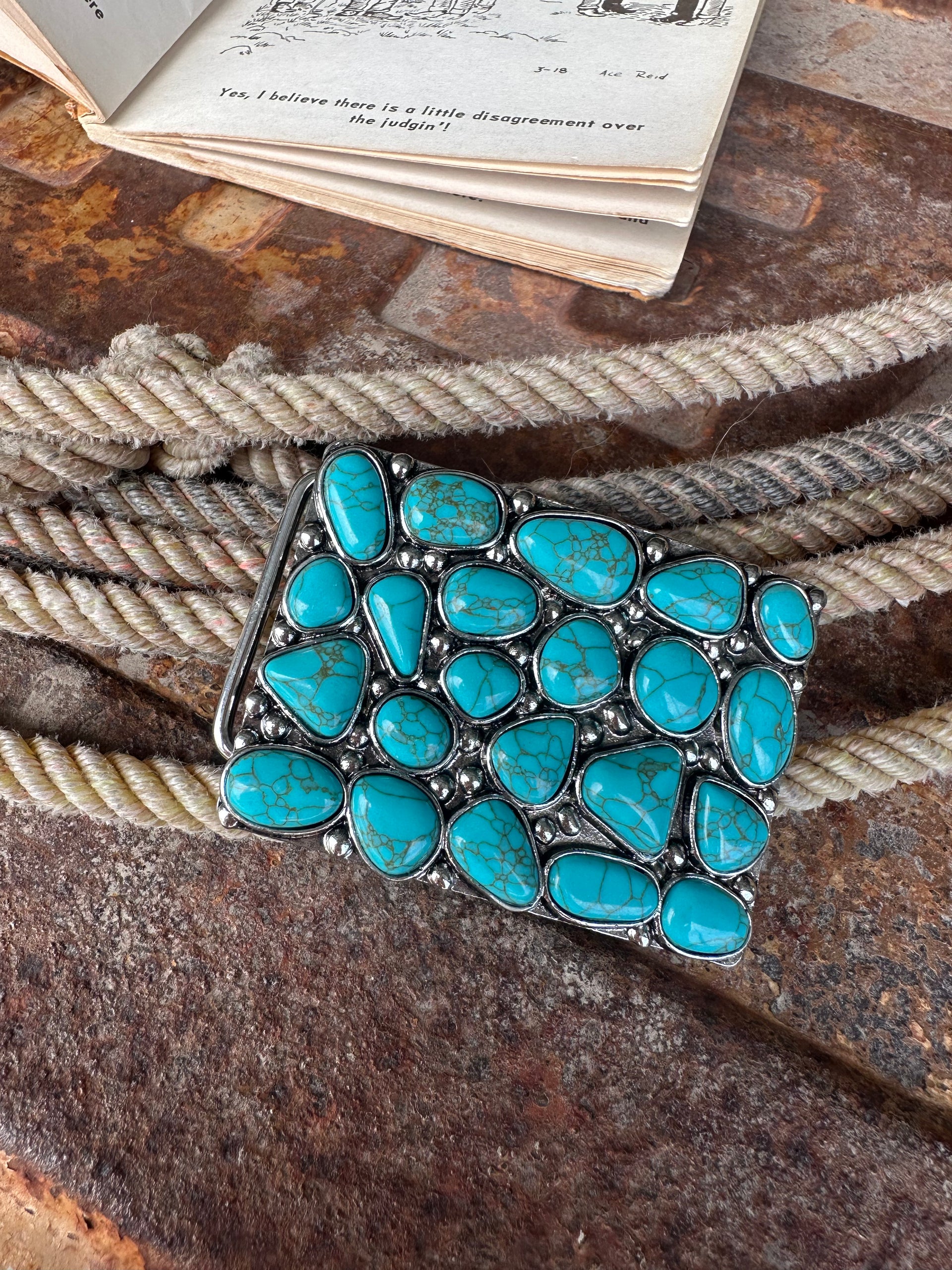 Turquoise Tumble Buckle