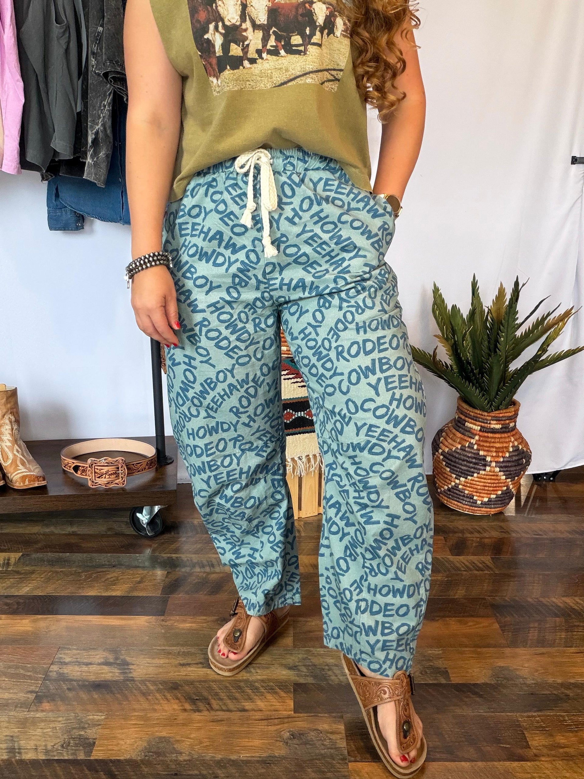 The Cowboy Barrel Pants