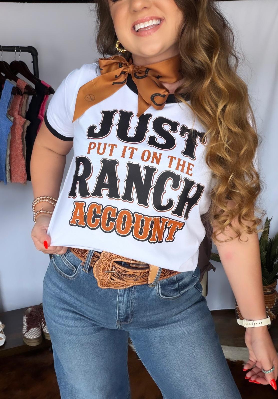The Ranch Account Tee