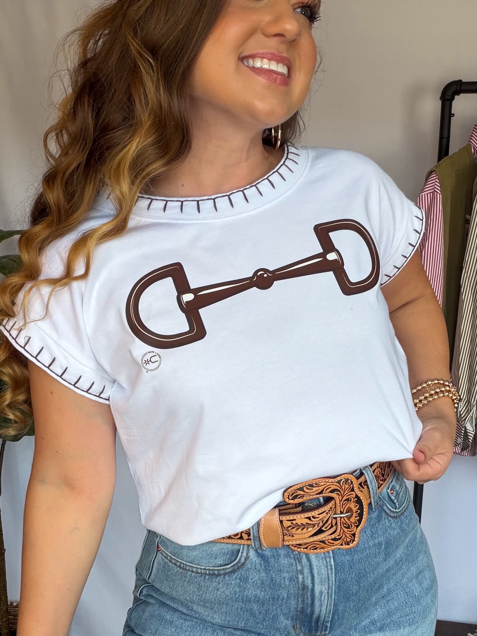The Saddle Up Bit Tee