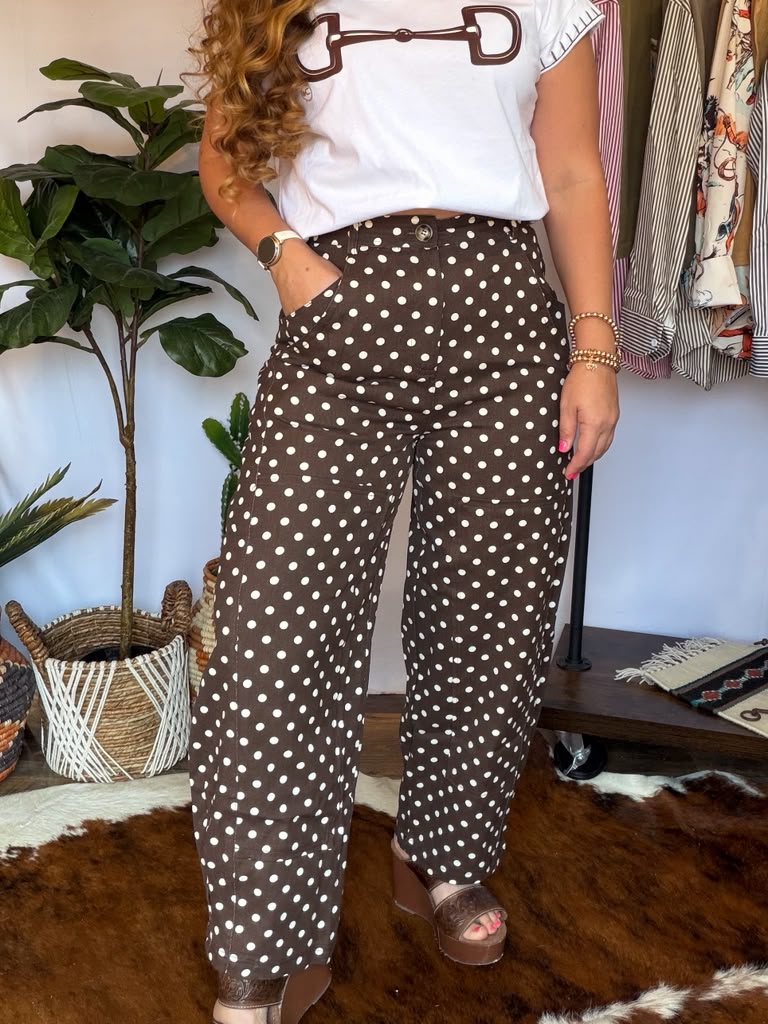The Saddle Spot Barrel Jeans