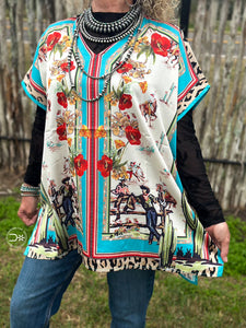 The Round Up Floral Top