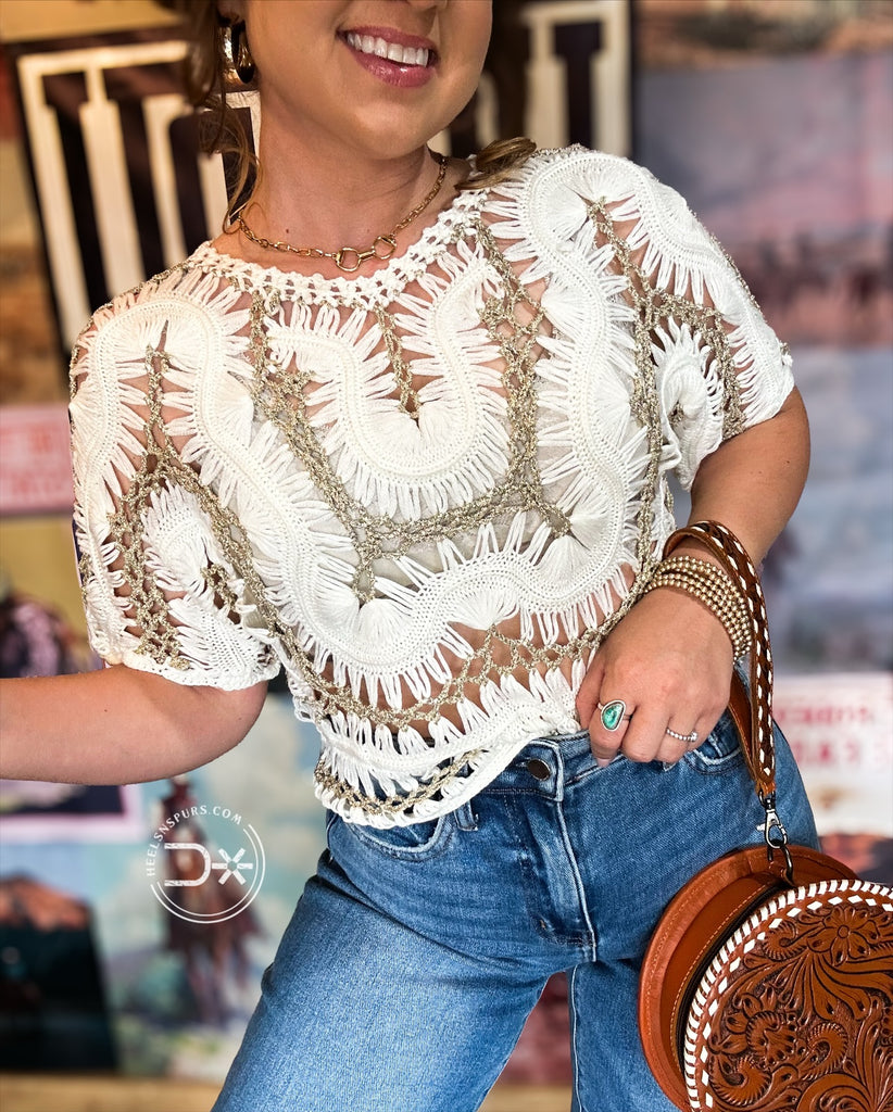 Boho Crochet Top