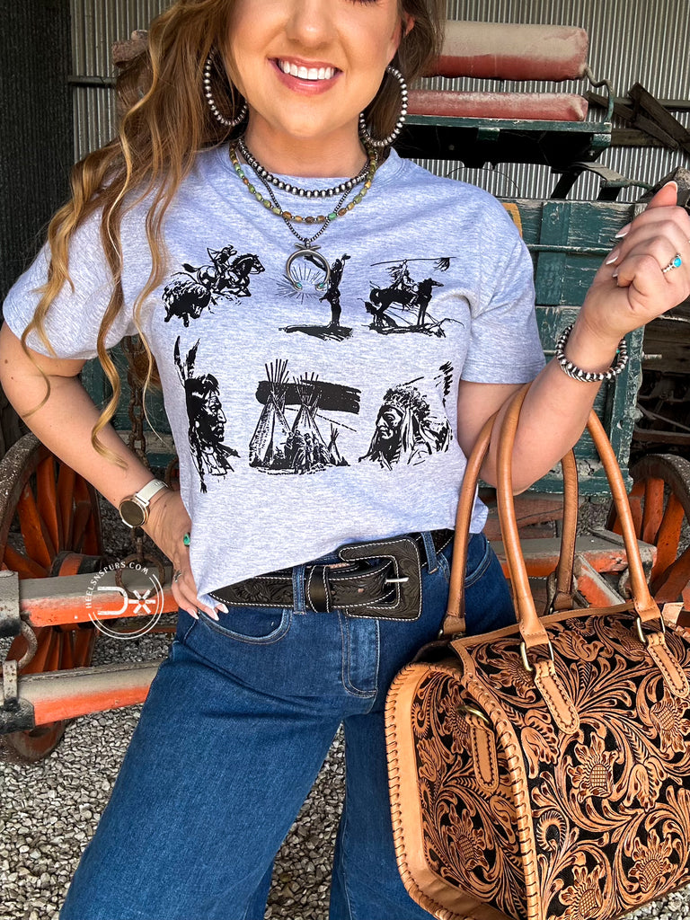 Western Native American Tee