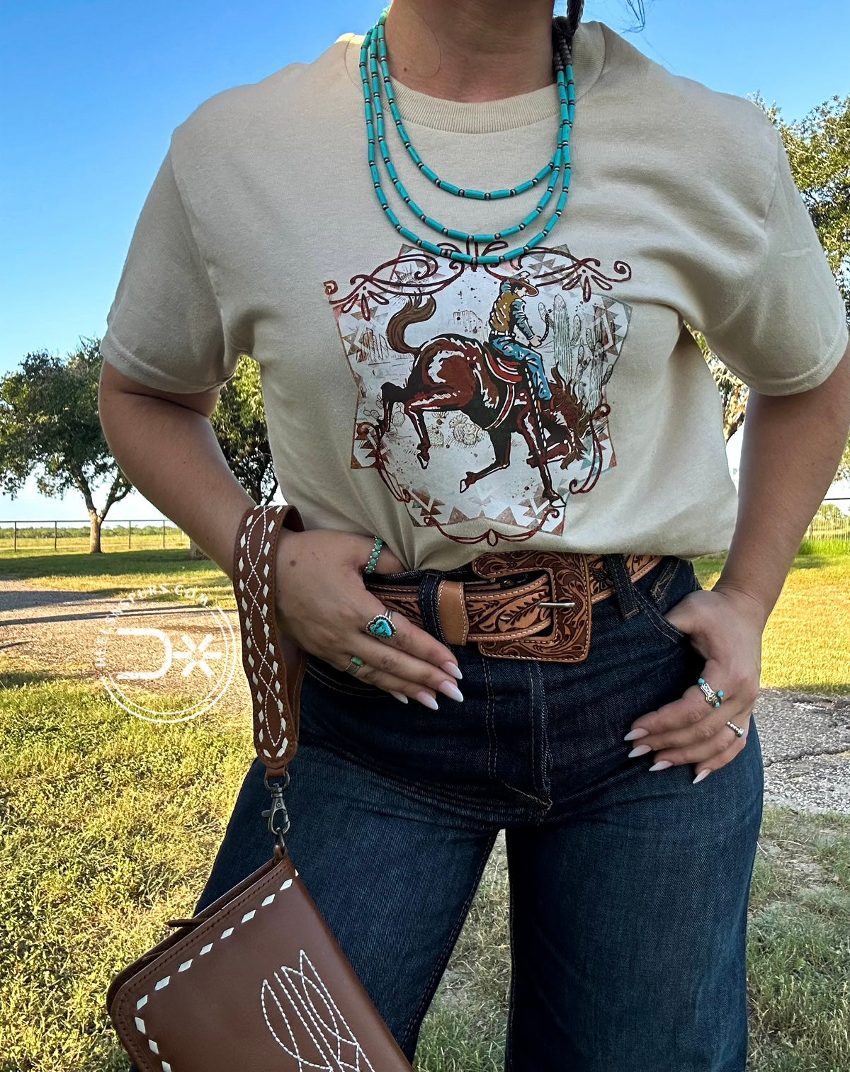 Western Bronc Tee