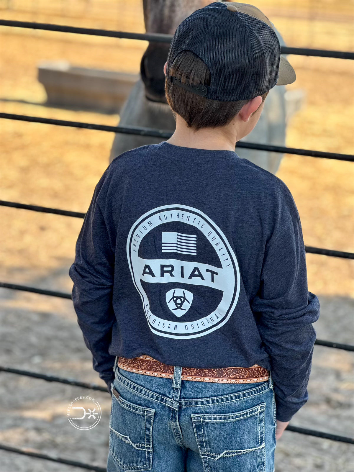 Boys Ariat Long Sleeve