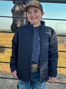Boys Ariat Black Crius Jacket
