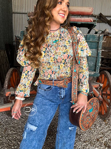 The Mazie Floral Top