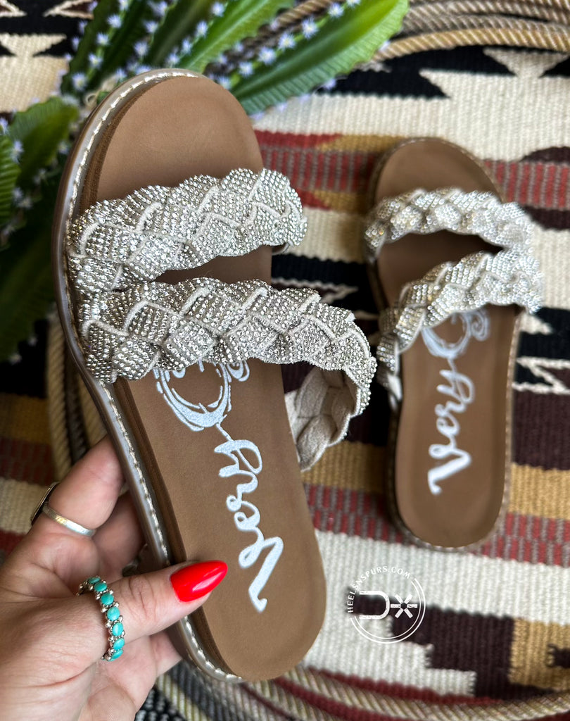 Nalani Sandals ~ Silver
