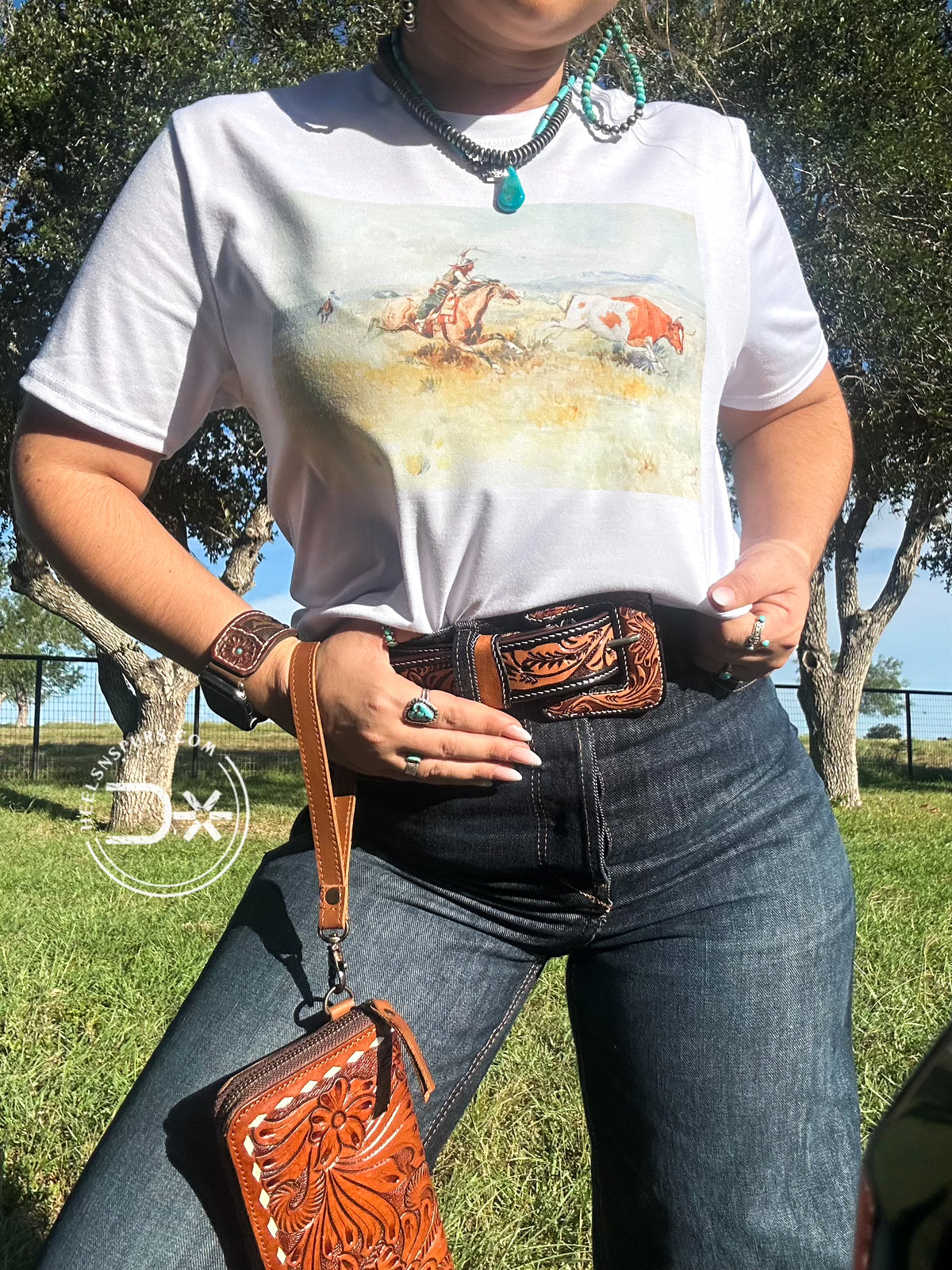 Retro Western Tee