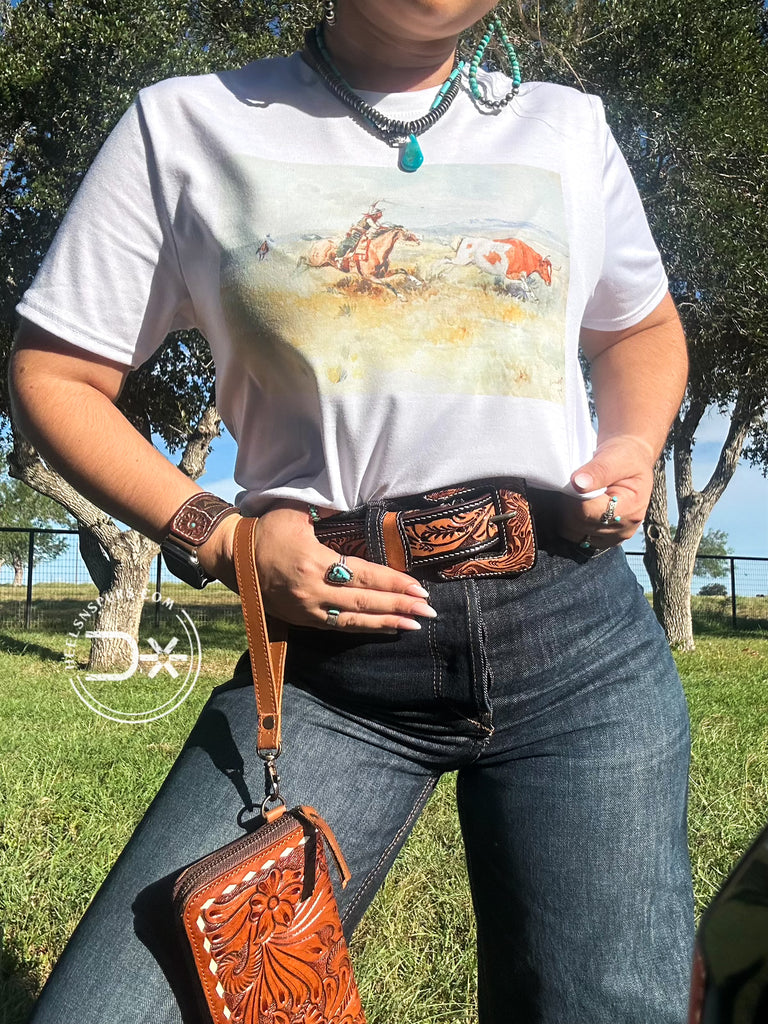 Retro Western Tee