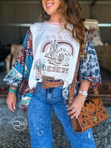 The Desert Patchwork Tee
