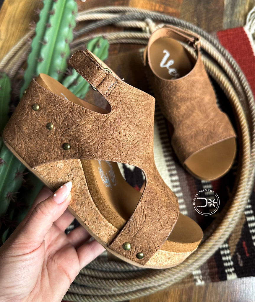 Embossed Wally Wedges