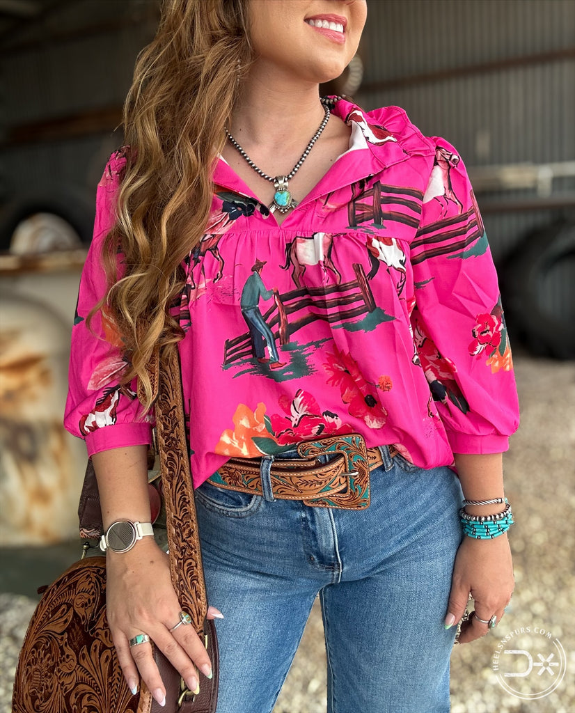 Tropical Western Top
