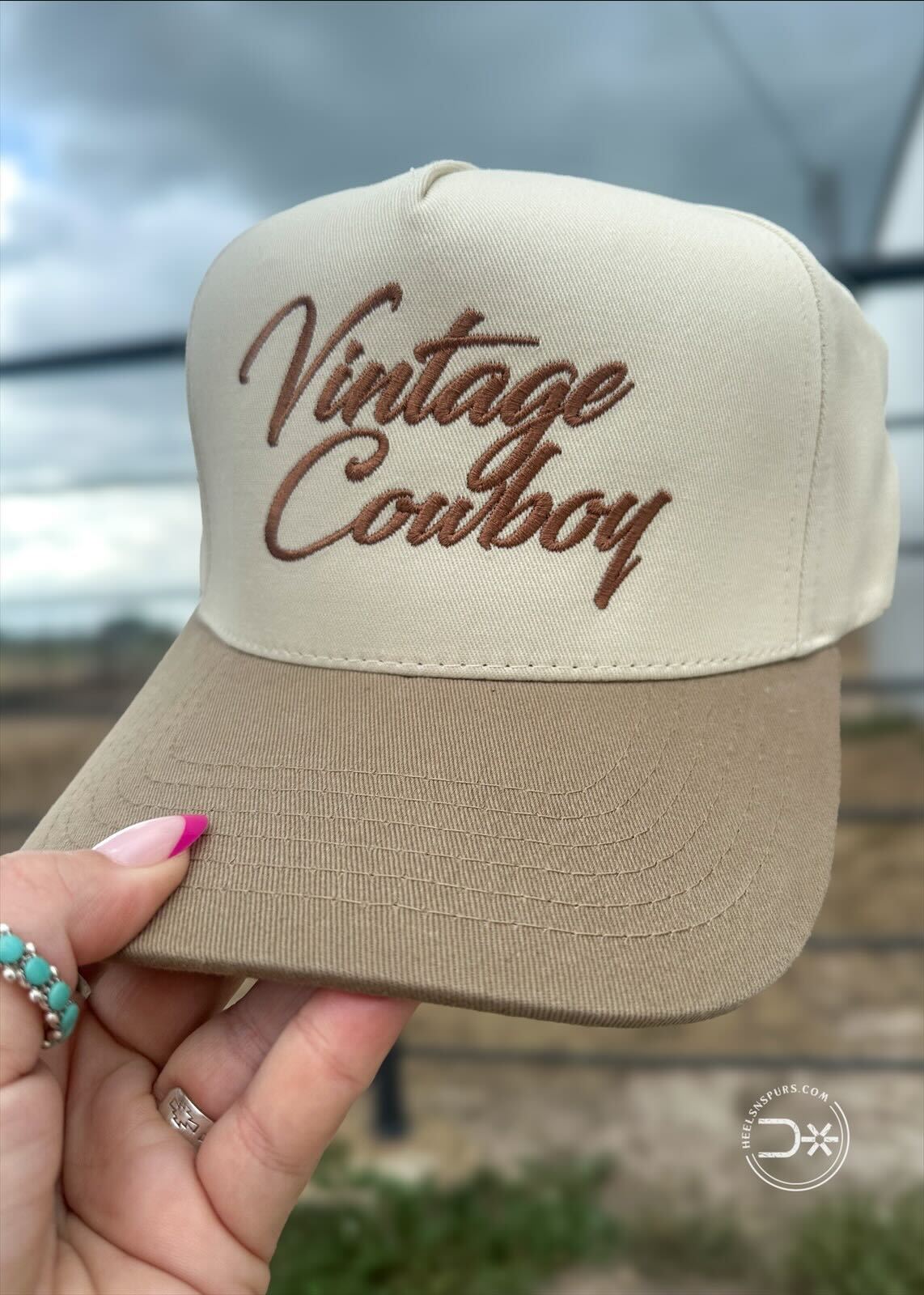 Vintage Cowboy Mocha Cap