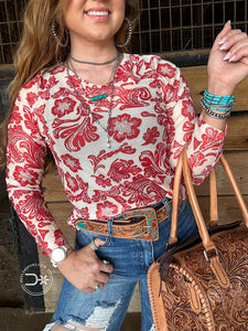 Western Mesh Top