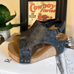 Gypsy Jazz Wedges ~ Charcoal