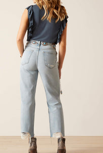 Ultra High Rise Tomboy Straight Jean ~ Ariat ~Style No. 10045187