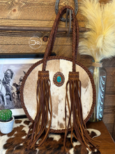 Load image into Gallery viewer, The Tulum Cowhide Purse
