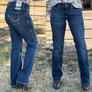 Perfect Rise Straight Leg Ariat Jeans ~ Arkansas (5359)