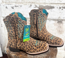 Load image into Gallery viewer, Leopard Primetime Ariat Zip Boots ~ Kids
