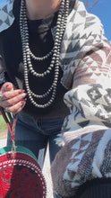 Load and play video in Gallery viewer, The Calleigh Tooled Wristlet ~ Vintage Turquoise
