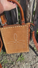 Load and play video in Gallery viewer, Boot Stitched Small Purse
