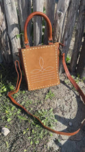 Load and play video in Gallery viewer, Boot Stitched Small Purse
