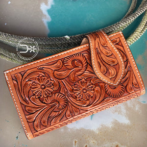 Cowgirl Tooled Wallet