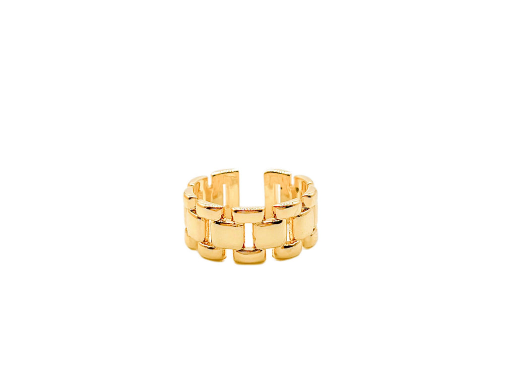 Gold Link Ring