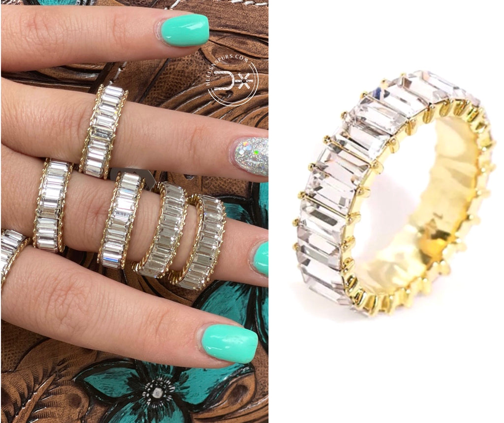 Crystal Shimmer Ring