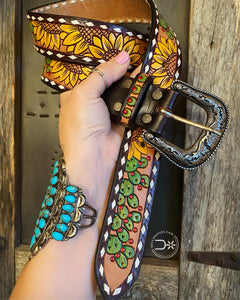 The Sunflower & Prickly Pear Belt